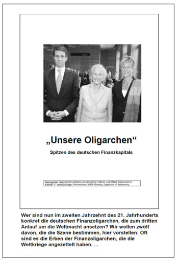 Diese Broschüre (36 Seiten) kann gegen Spende unter der Redaktionsadresse bezogen werden.